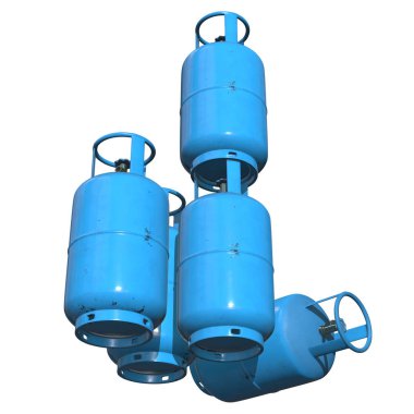 Gaz silindir LPG tankı gaz şişesi