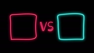 Neon tarzı karşı ekran
