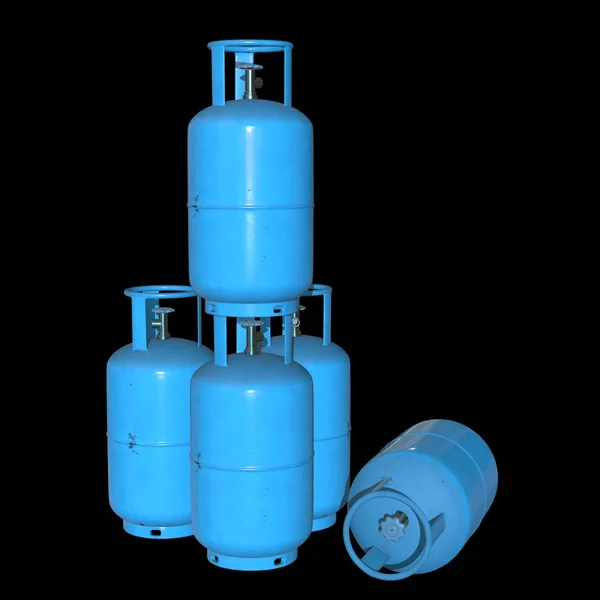 Gascylinder LPG tank gas-flaska — Stockfoto