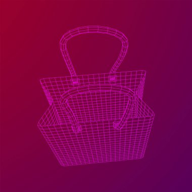 Boş alışveriş çantası.