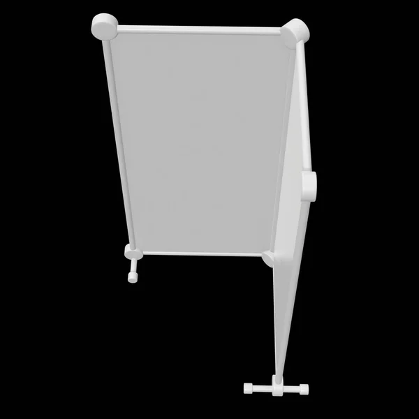 Puste Roll Up stojaki transparent — Zdjęcie stockowe