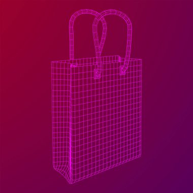 Boş alışveriş çantası.