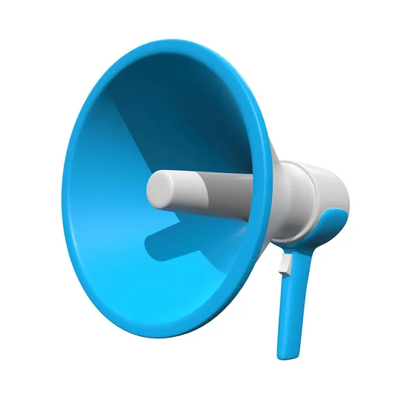 Megafoon of megafoon voor het versterken van de stem — Stockfoto
