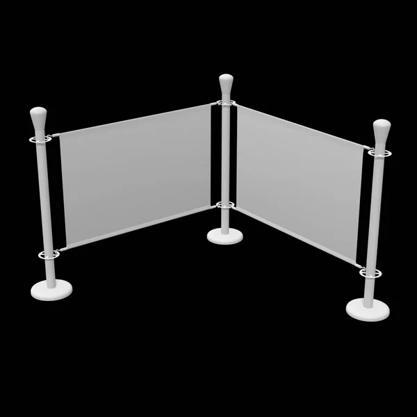 Blank Banner Stand