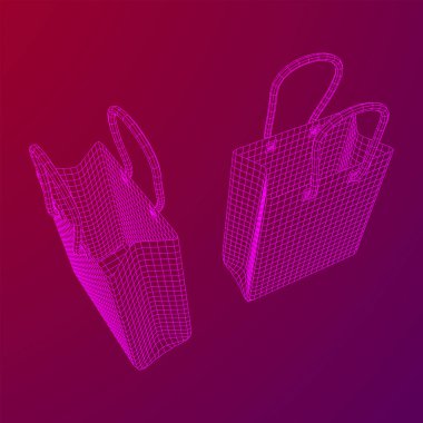 Boş alışveriş çantası.