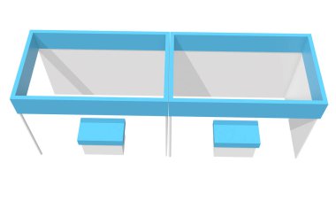 Ticaret göster Booth kutusunu