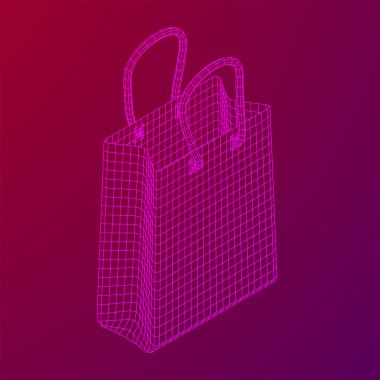 Boş alışveriş çantası.