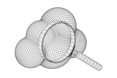 Büyüteç ile bulut