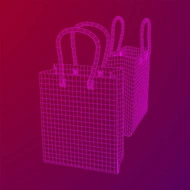 Boş alışveriş çantası.