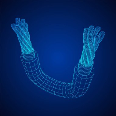 Elektrik kablo tel kafes