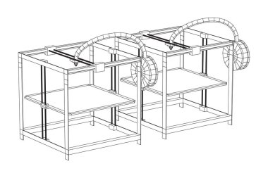 3D yazıcı tel kafes