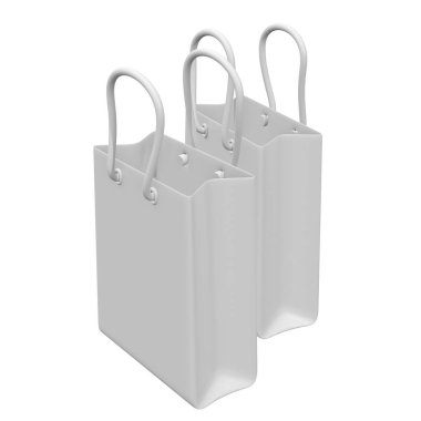 Boş alışveriş çantası.