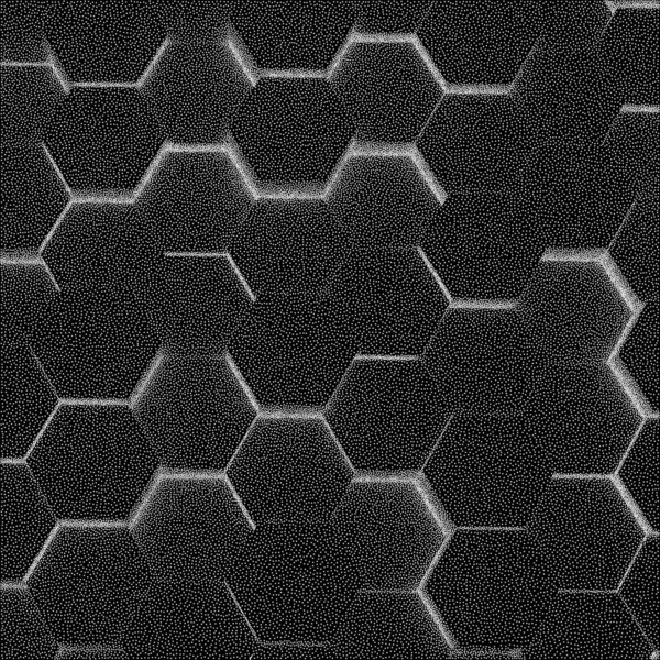 Hexagons honingraat achtergrond abstracte wetenschap ontwerp — Stockvector