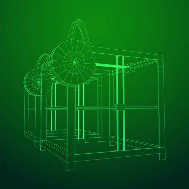 3D yazıcı tel kafes