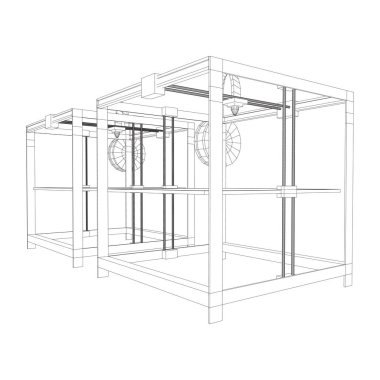 3D yazıcı tel kafes