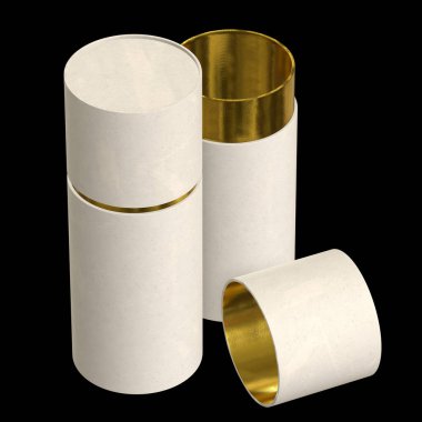 Kraft kağıt karton tüp paketi