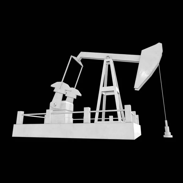 Нафтова свердловина викрутка 3d — стокове фото
