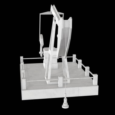 Petrol kuyusu kriko 3D