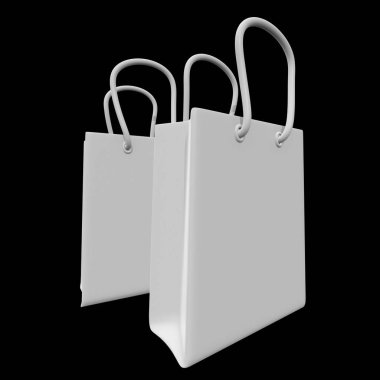 Boş alışveriş çantası.