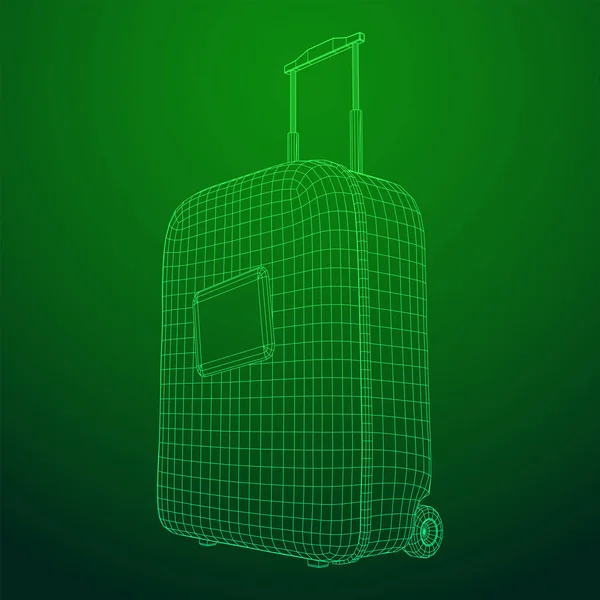 手提箱旅游旅行袋. — 图库矢量图片