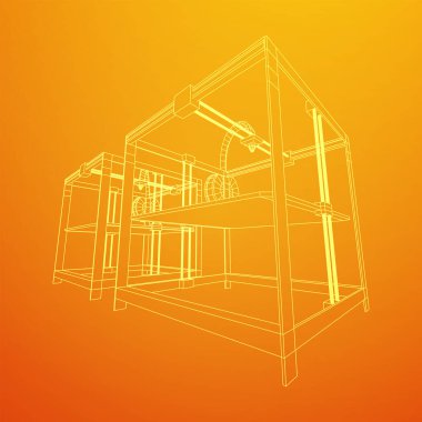 3D yazıcı tel kafes