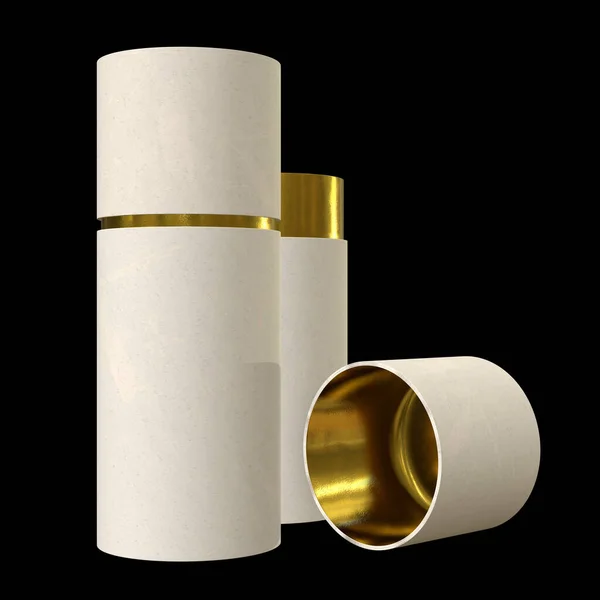 Kraft paper cardboard tube package