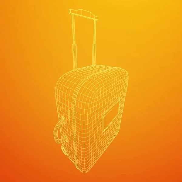 手提箱旅游旅行袋. — 图库矢量图片