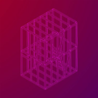 Tel çerçeve çerçeveleme evi