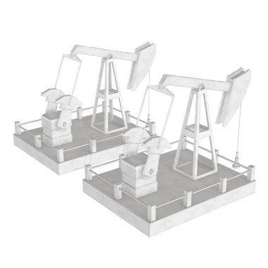 Petrol kuyusu kriko 3D