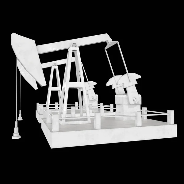 Ölbohrinsel Jack 3d — Stockfoto