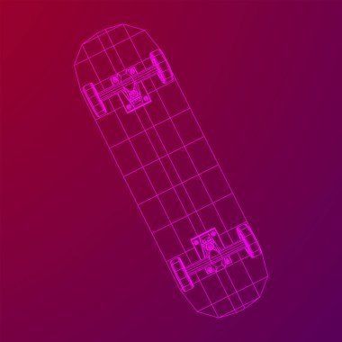 Kaykay uzun pano pennyboard kablosu