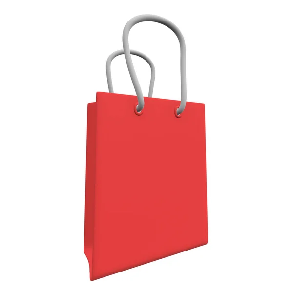 Red shopping sale bag. — Stock Photo, Image