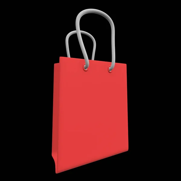 Красная сумка . — стоковое фото