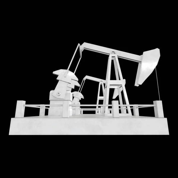Нафтова свердловина викрутка 3d — стокове фото
