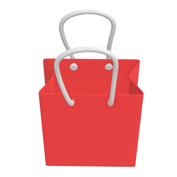 Red shopping sale bag. — Stock Photo, Image