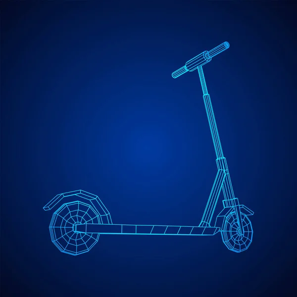 轮滑摩托平衡踢踏单车 — 图库矢量图片