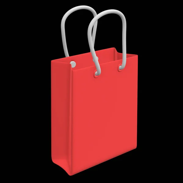Красная сумка . — стоковое фото