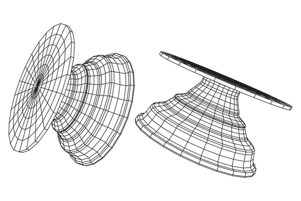 Steckdosenhalter Pop — Stockvektor