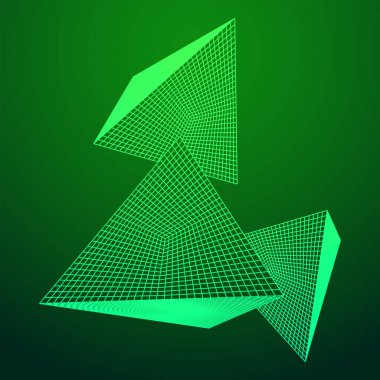 Piramit moleküler ızgara teknolojisi biçimi.