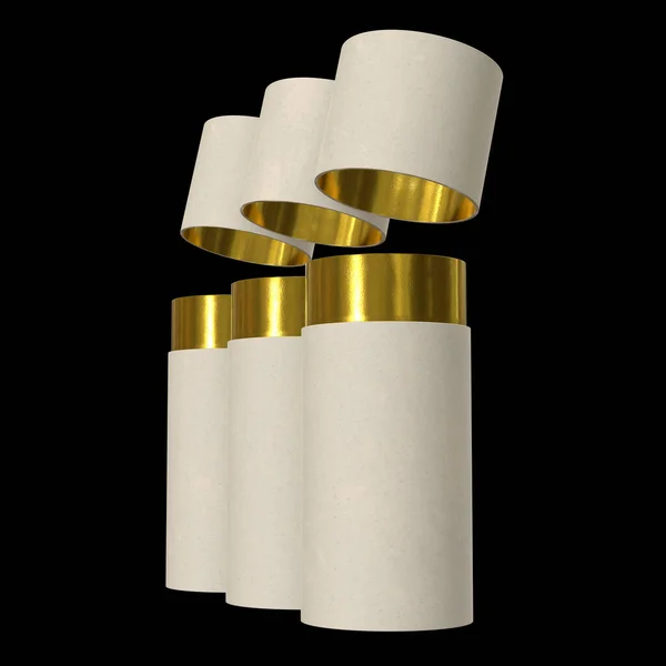 Kraft paper cardboard tube package