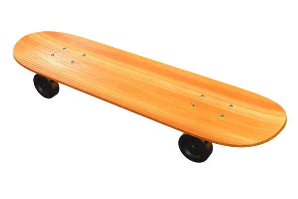 Skateboard longboard pennyboard 3d — Stockfoto