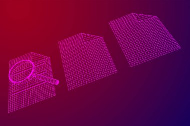 Büyüteçli belge dosyası