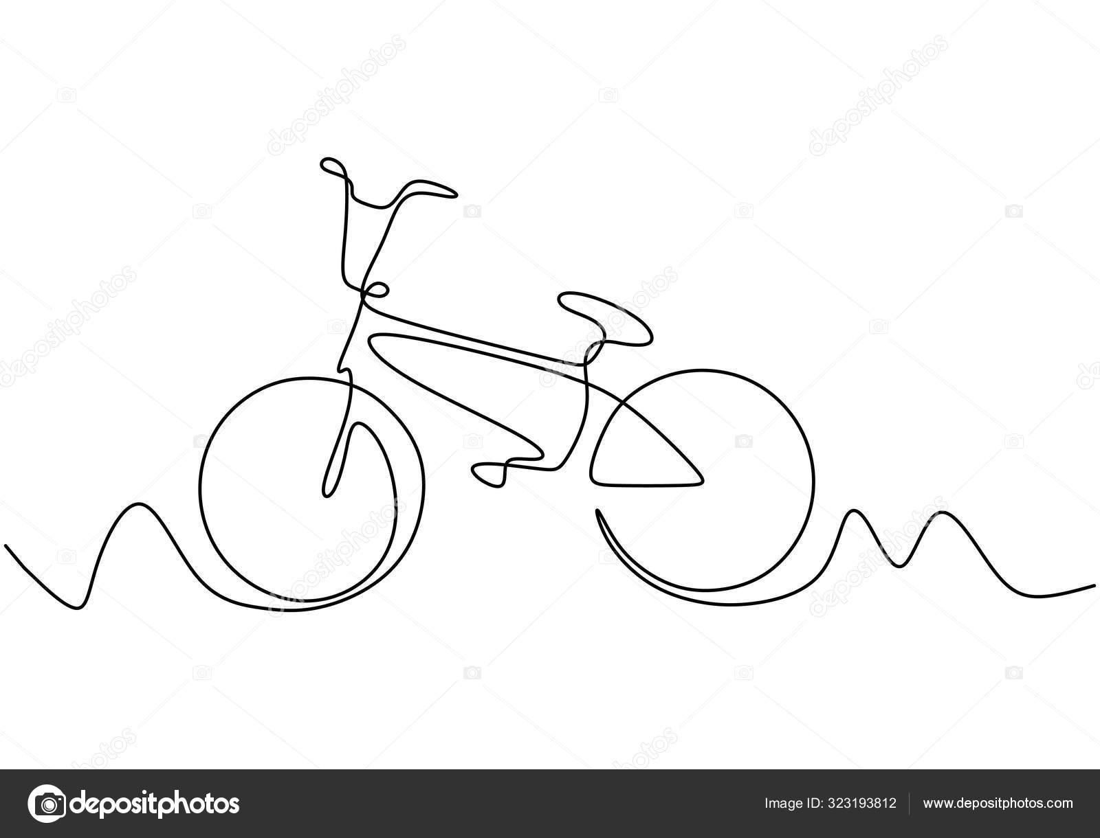 Featured image of post Bicycle With Basket Line Drawing Are you searching for bicycle basket png images or vector