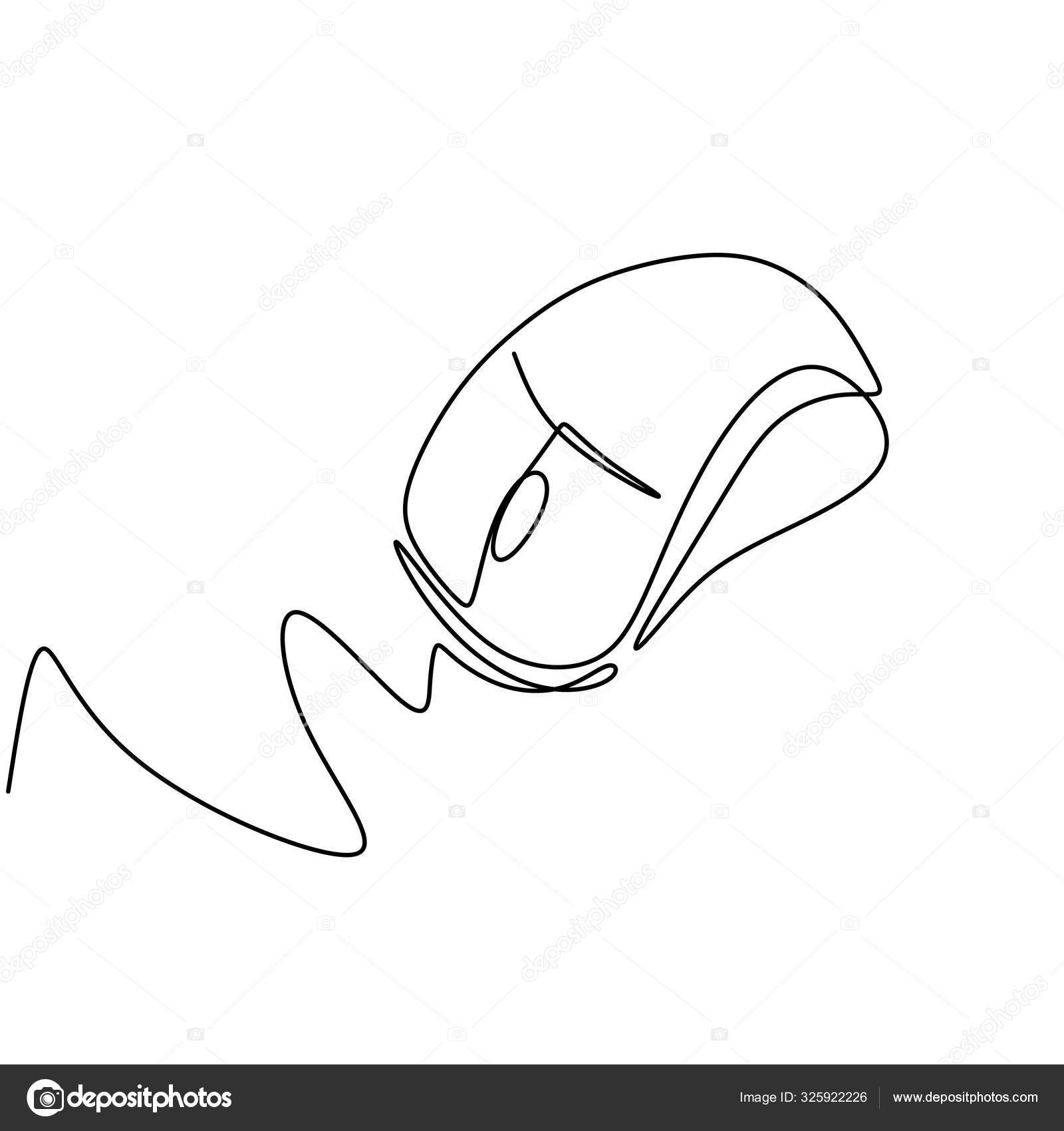 How to Draw a Computer Mouse-saigonsouth.com.vn