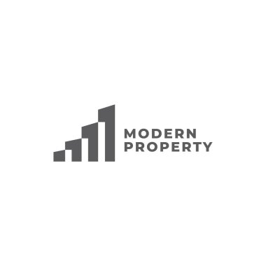 clean house logo for real estate company. Minimalist vector sign and symbol branding.