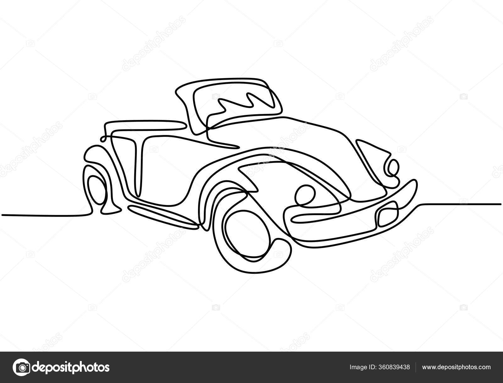 Baixar Vetor De Ilustrações De Carros De Corrida Planos Antigos