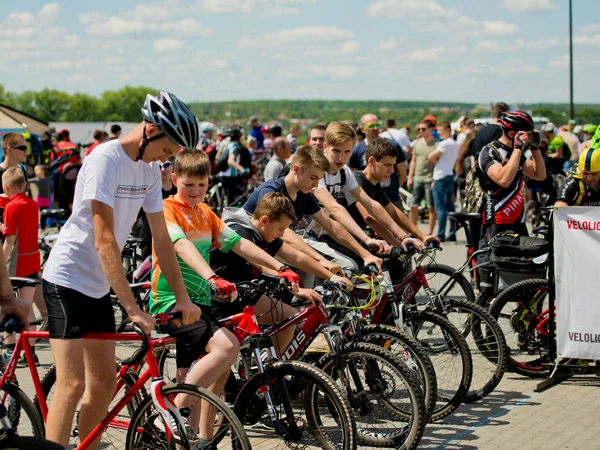 Vinnytsia Ukrayna - 28 Mayıs 2017: Yıllık all-Ukraynaca döngüsü.