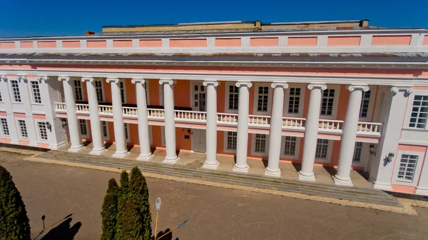 Vue Aérienne Ancien Palais Des Magnats Polonais Potocki Tulchin Ukraine — Photo