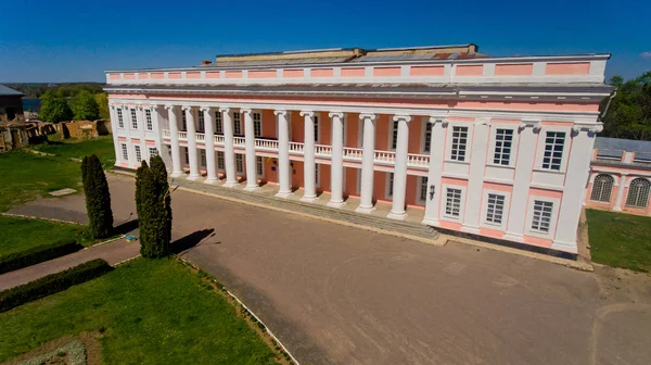 Vue Aérienne Ancien Palais Des Magnats Polonais Potocki Tulchin Ukraine — Photo