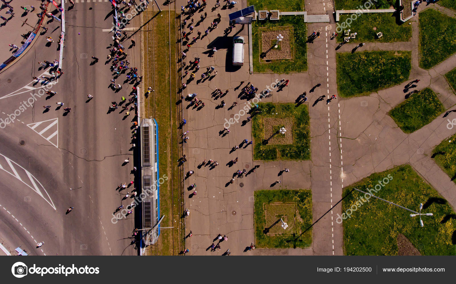 Vinnytsia Ukraine April 28 2018 Annual City Run Vinnytsia Runs Athletes And Amateurs Gathered For The Annual City Run Top View Photo By Leo Nik Vinnytsia Ukraine April 28 2018 Annual City Run Vinnytsia Runs Athletes And Amateurs Gathered For The Annual City Run Top View Photo By Leo Nik